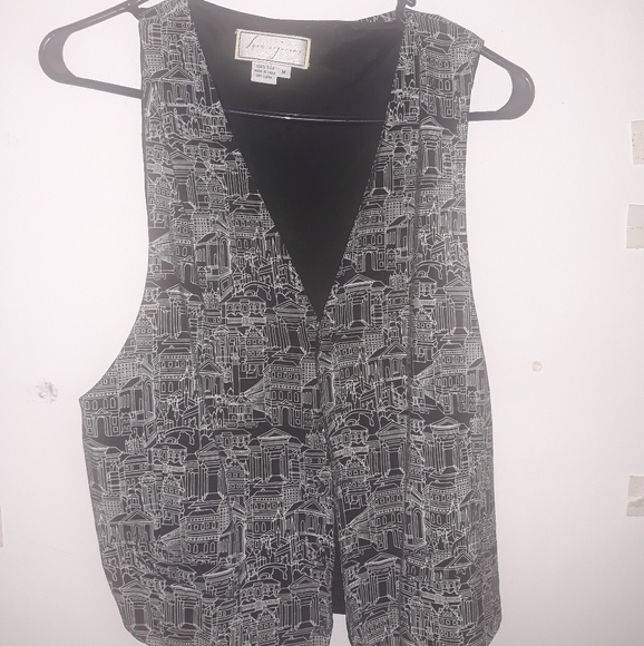Spenser Jeremy Silk Graphic Vest - Picture 1 of 4